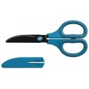 Scissors with insert 'SAKUtto Cut Hikigiri', blue NH-HF175B Scissors with insert 'SAKUtto Cut Hikigiri', blue NH-HF175B