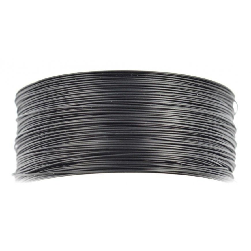 Oem PVC juhe 0,25mm - must - 250m rull – 2
