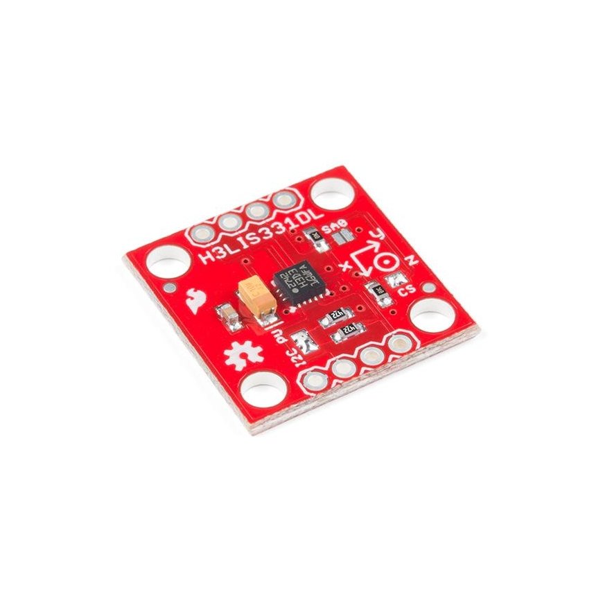 SparkFun H3LIS331DL 3-ass akselerometrs 2.16V—3.6V I2C / SPI 100g 200g 400g 10μA