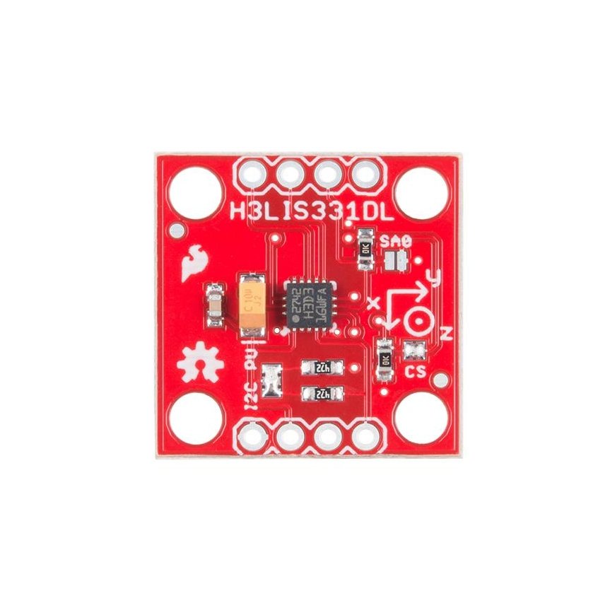 SparkFun H3LIS331DL 3-jų ašių akselerometras 2.16V—3.6V I2C / SPI 100g 200g 400g 10μA – 2