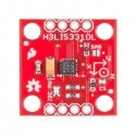 SparkFun H3LIS331DL 3-осевой акселерометр 2.16V—3.6V I2C / SPI 100g 200g 400g 10μA SparkFun H3LIS331DL 3-осевой акселерометр 2.16V—3.6V I2C / SPI 100g 200g 400g 10μA