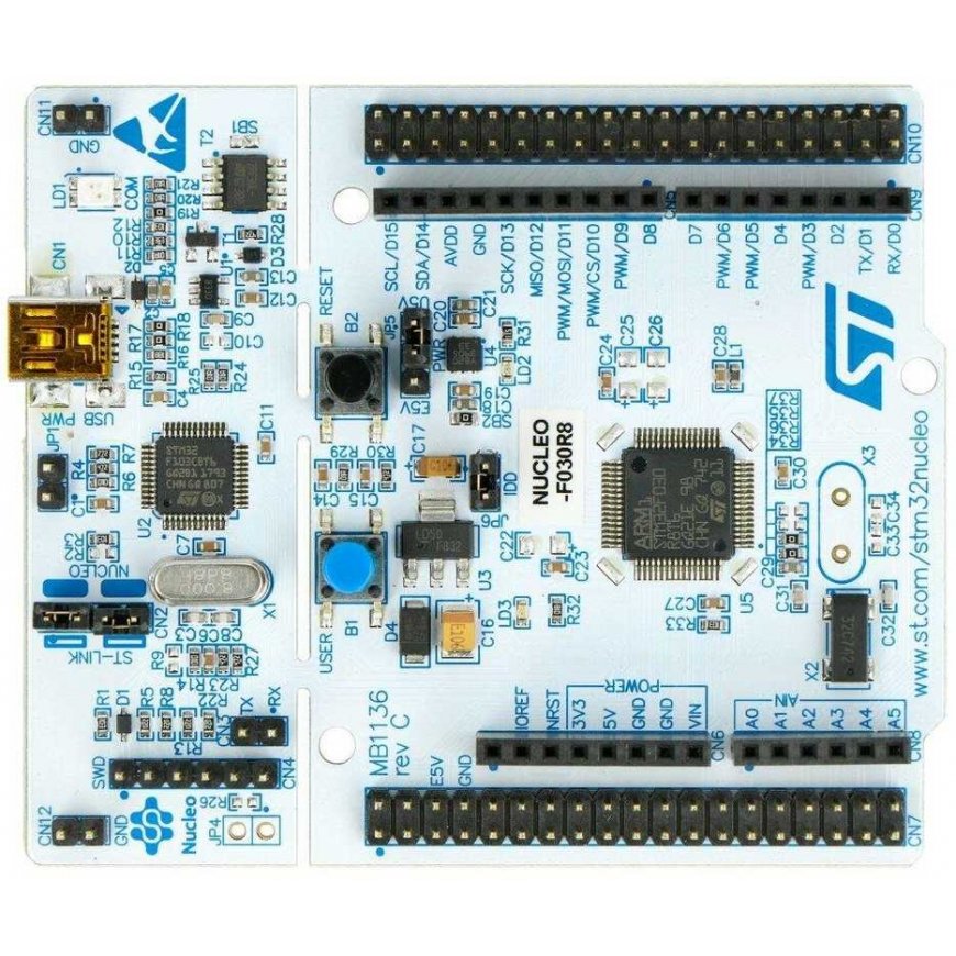 Stmicroelectronics STM32 NUCLEO-F030R8 module – STM32F030R8T6 ARM Cortex M0 – 3