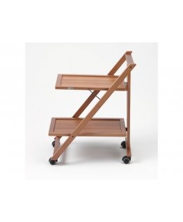 Dryer Arredamenti Italia ARREDAMENTI SIMPATY Service trolley - 64 x 45 cm, brown