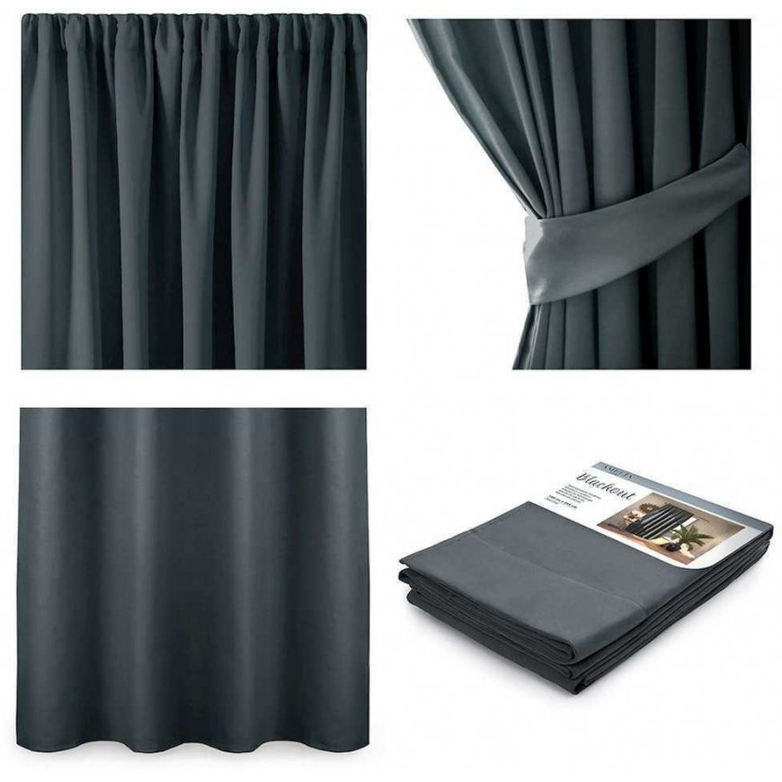 AmeliaHome Nakts aizkars AmeliaHome BLACKOUT 140X245