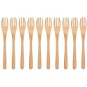 Maku Kitchen Life Bamboo Fork, 16 cm, 10 pcs Maku Kitchen Life Bamboo Fork, 16 cm, 10 pcs