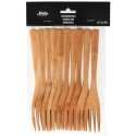 Maku Kitchen Life Bamboo Fork, 16 cm, 10 pcs Maku Kitchen Life Bamboo Fork, 16 cm, 10 pcs