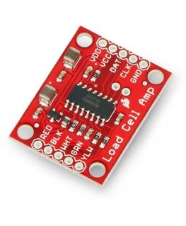 HX711, apkrovos elementu stiprinātājs, SparkFun SEN-13879