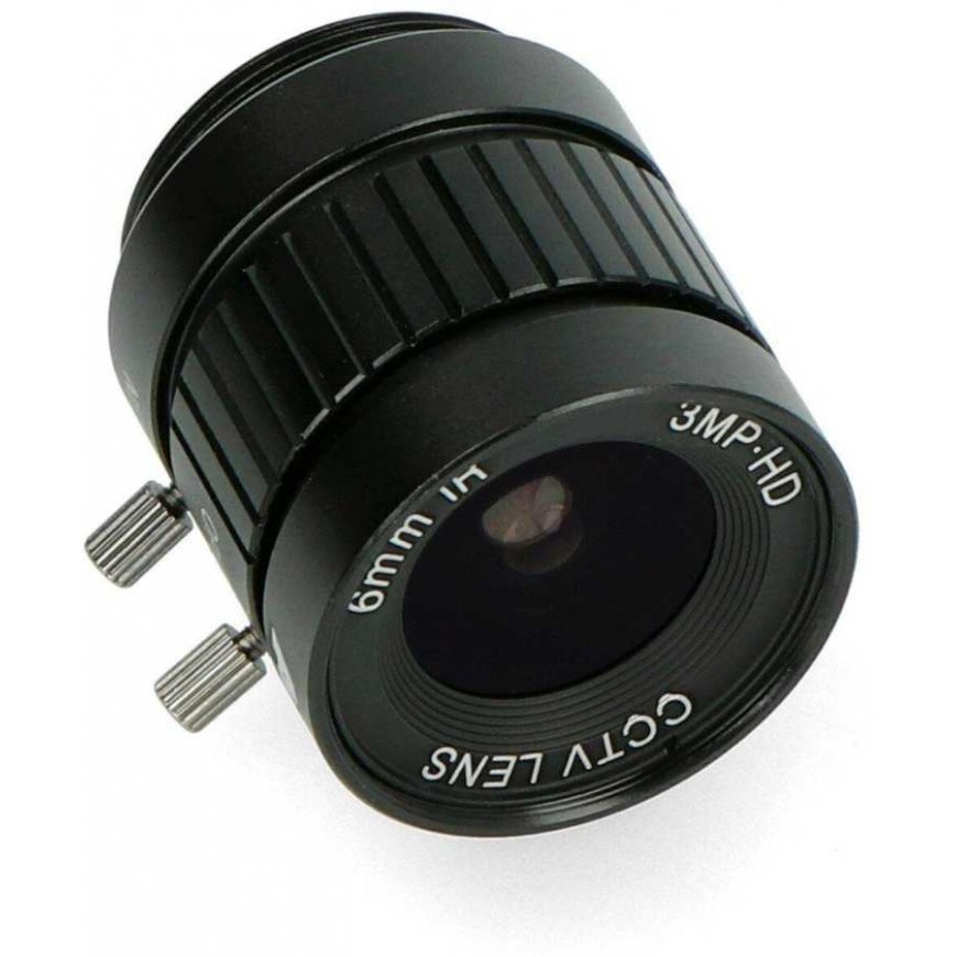 6mm wide-angle CS mount lens, manual focus, designed for Raspberry Pi HQ camera, ArduCam LN037 – 2