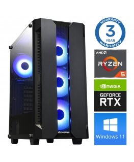 INTOP Ryzen 5 5500 16GB 500SSD M.2 NVME RTX3050 8GB WIN11