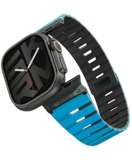 Dirželis Skinarma Gemini do Apple Watch 49/46/45/44 mm mėlyna