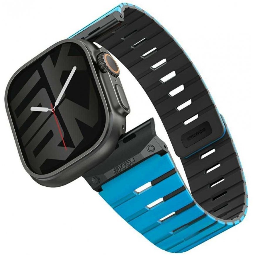 Ремешок Skinarma Gemini для Apple Watch 49/46/45/44 мм синий