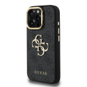 Guess PU 4G Metal Logo Stand Camera Frame vāciņš, kas paredzēts Apple iPhone 15 Pro Max melnā krāsā Guess PU 4G Metal Logo Stand Camera Frame vāciņš, kas paredzēts Apple iPhone 15 Pro Max melnā krāsā