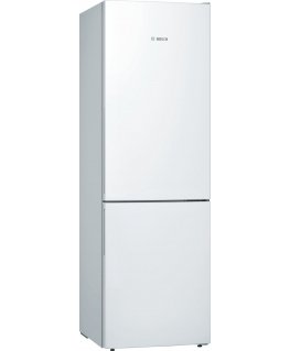 Bosch Serie 6 KGE36AWCA холодильник с морозильной камерой Отдельно стоящий 308 L C Белый