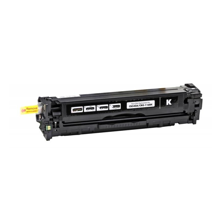 Non-original Static Control HP CB540A/CE320A/CF210X/CRG7162 IP Safe, black cartridge – 2