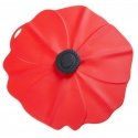Čārlzs Viancins Aguona 20 cm silikona vāks sarkans Čārlzs Viancins Aguona 20 cm silikona vāks sarkans