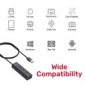 UNITEK Y-3089V01 dokstacija Vadu USB 3.2 Gen 1 (3.1 Gen 1) Type-A Melns UNITEK Y-3089V01 dokstacija Vadu USB 3.2 Gen 1 (3.1 Gen 1) Type-A Melns