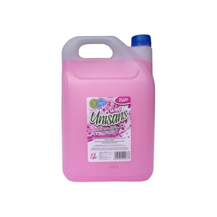 Other Antimicrobial soap UNISANS Rose 5l, pH 5.5 – 2