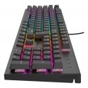 GENESIS NKG-2179 tastatūra Speļu USB QWERTZ Vācu Melns GENESIS NKG-2179 tastatūra Speļu USB QWERTZ Vācu Melns