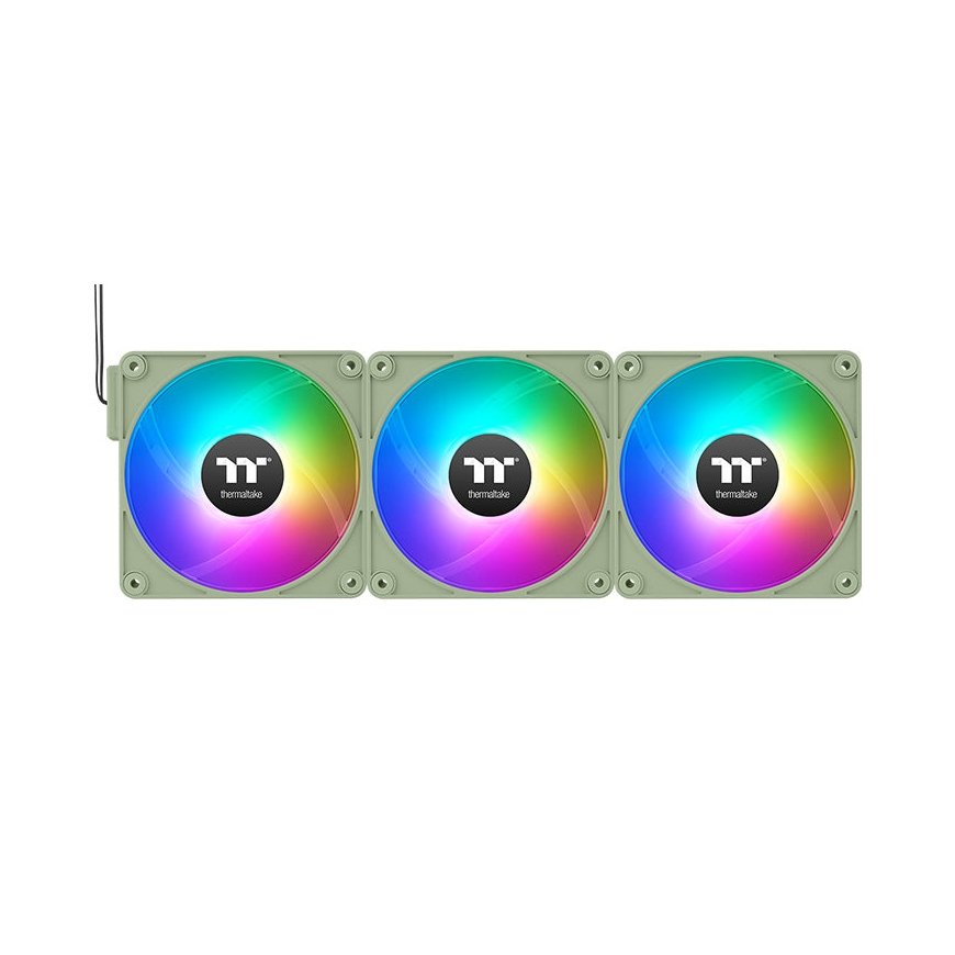 Thermaltake CT140 EX Reverse ARGB Sync PC Cooling Fan Matcha Green (3-Fan Pack) – 2