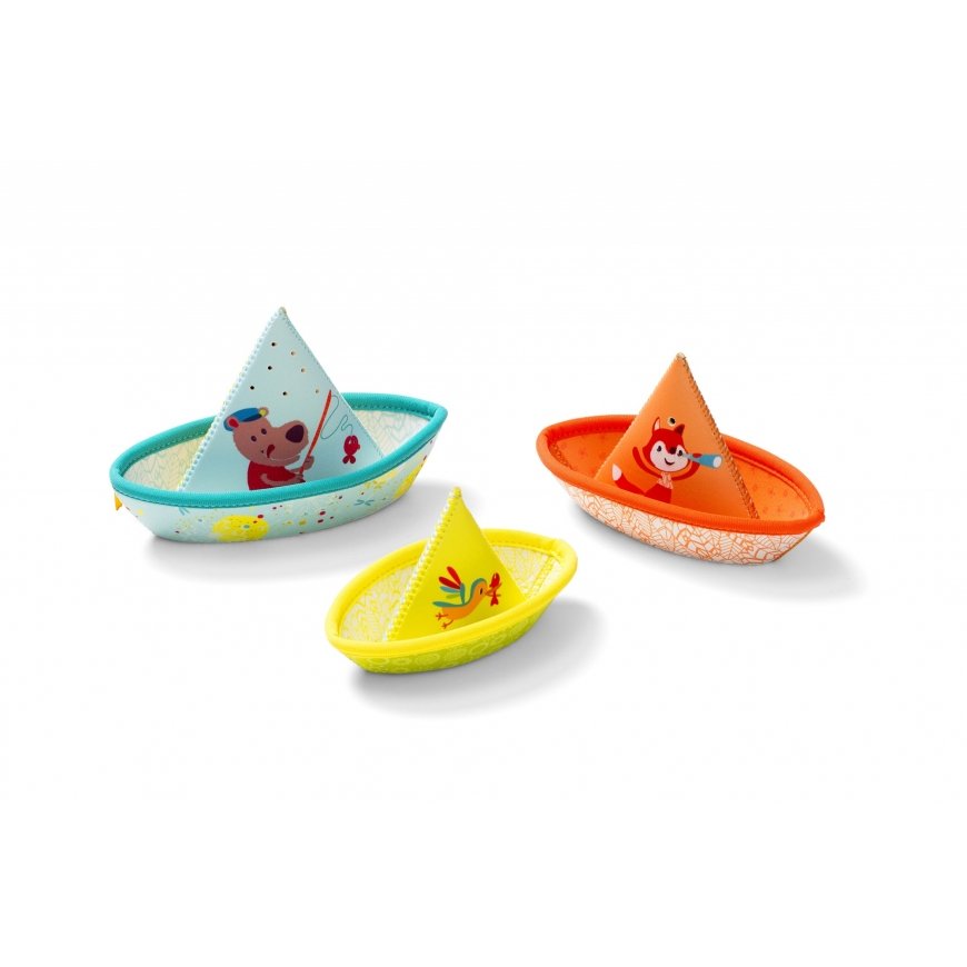 Lilliputiens 86772 bath game/toy/sticker Multicolour