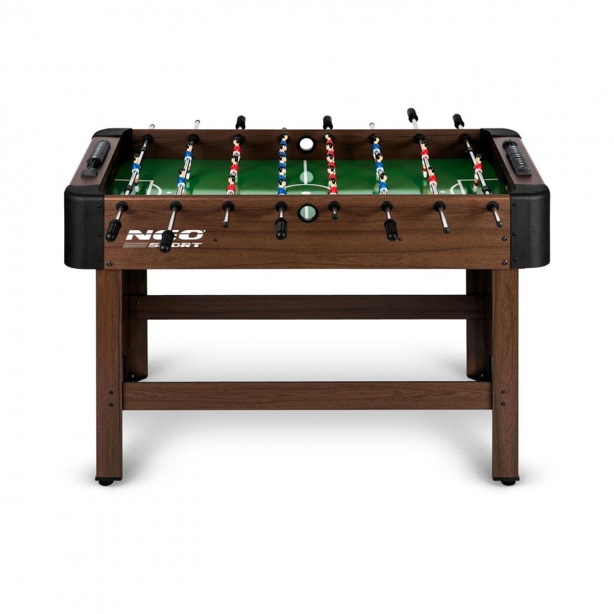 Neo-Sport jalgpallilaud 118 x 61 x 79 cm NS-804, tumepruun – 4