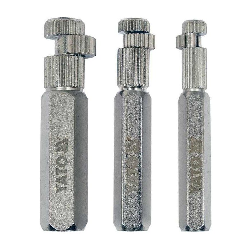 YATO Набор для выкручивания ниппелей 3/8" 1/2" 3/4"