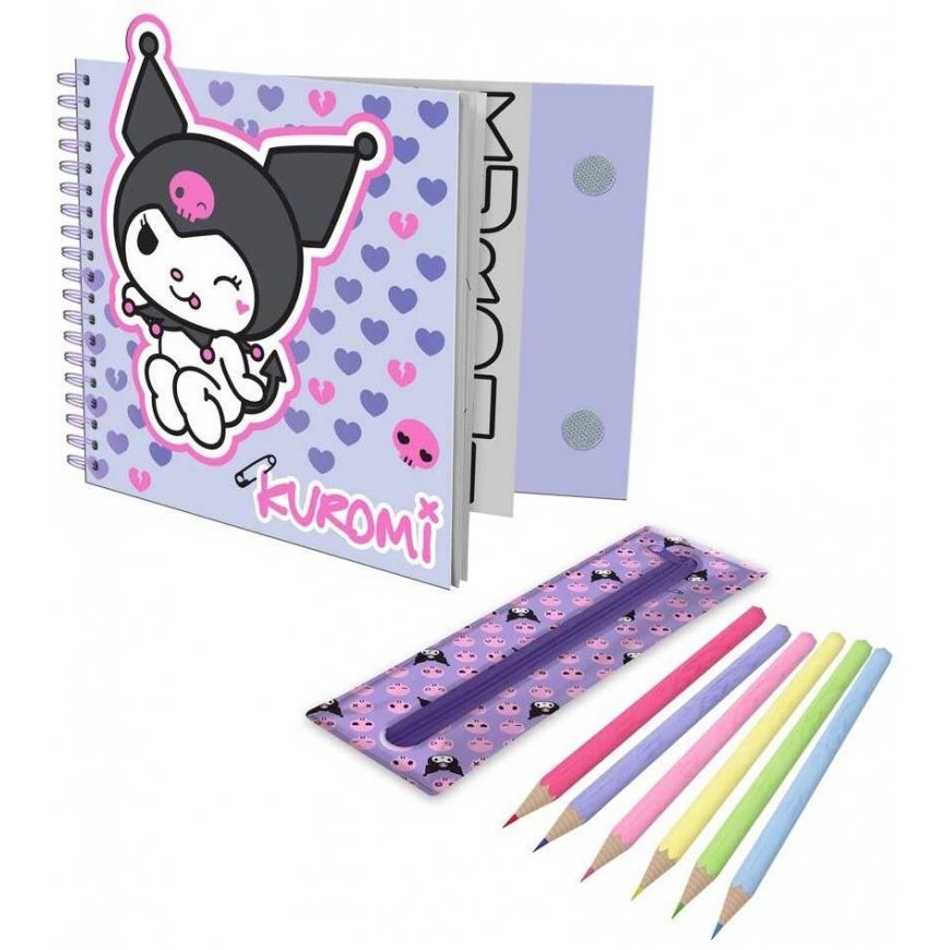 Kids Euroswan Spain *****Kuromi pouch + crayons + notebook. KU00004 91745 – 2