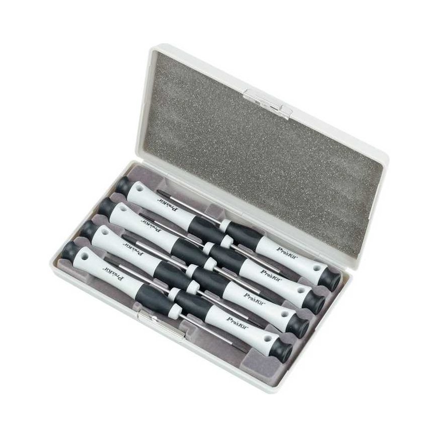 Screwdriver set (8 pcs), 8PK-SD002N Pros'Kit