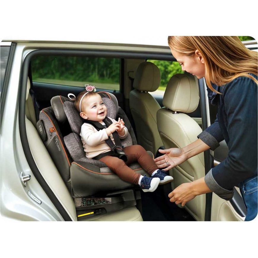 Nukido Prestige Line autokėdutė juoda/pilka 0-36kg ISOFIX – 2