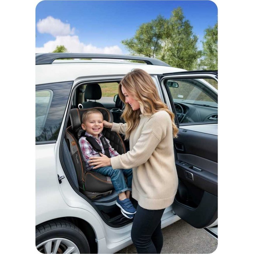 Автокресло Nukido Prestige Line черное/серое 0-36кг ISOFIX – 5