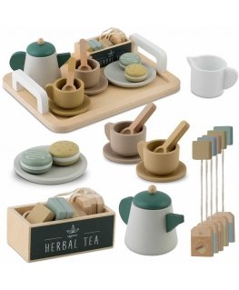 Children's wooden tea set NK-864 Nukido