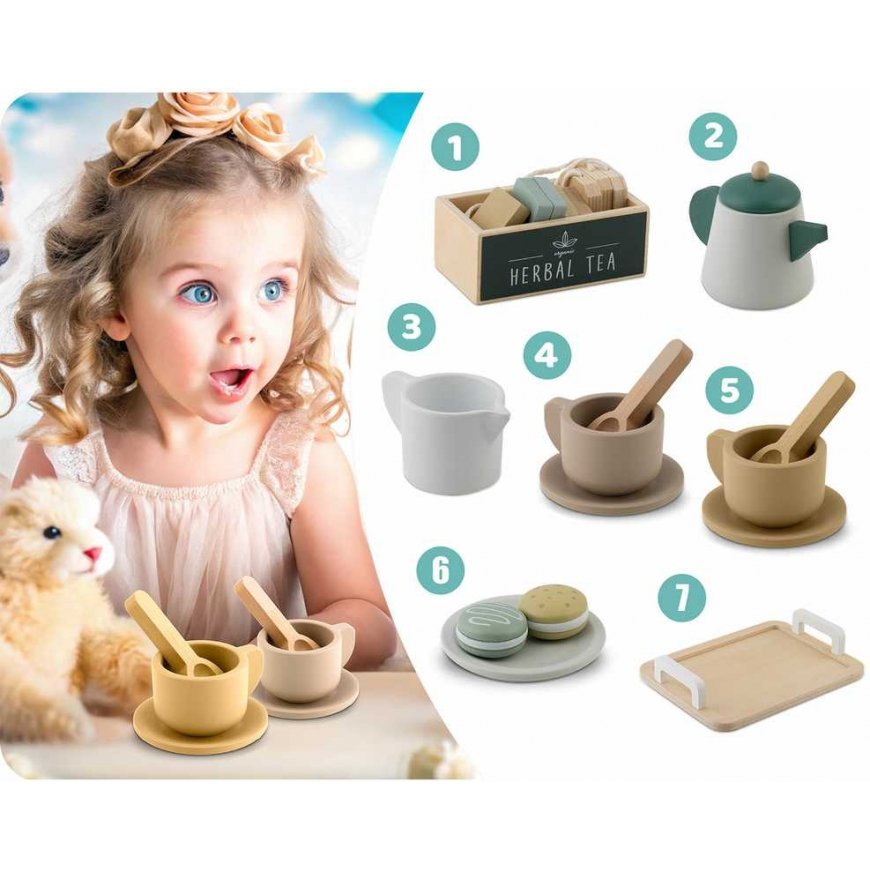 Laste puidust tee komplekt NK-864 Nukido – 3