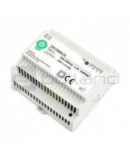 Блок питания Mojeledy Oem DIN100W24, устанавливаемый на DIN-рейку, 24V 4.15A 100W