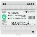 Mojeledy Oem Toiteallikas DIN100W24, paigaldatav DIN-raudtee, 24V 4.15A 100W Mojeledy Oem Toiteallikas DIN100W24, paigaldatav DIN-raudtee, 24V 4.15A 100W