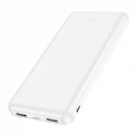 Hoco J100 Powerbank 10000 mAh Baltas Hoco J100 Powerbank 10000 mAh Baltas