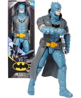 DC Comics Batman didelė figūrėlė lėlė su juodu paltu 30 cm