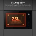 Hisense BIM325GI63DBG Must Grilliga mikrolaineahi Sisseehitatud 25 l 900 W