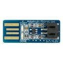 MCP73831, Li-Pol / Li-Ion 1S 3.7V USB laadija Adafruit 1304