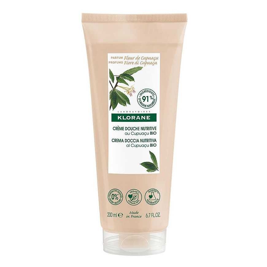 Klorane dušo kremas su organine Cupuacu gėle, 200 ml