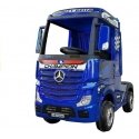 Lean Cars Children's electric truck Mercedes Actros blue lacquered with MP4 Lean Cars Children's electric truck Mercedes Actros blue lacquered with MP4