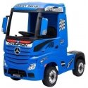 Lean Cars Children's electric truck Mercedes Actros blue lacquered with MP4 Lean Cars Children's electric truck Mercedes Actros blue lacquered with MP4