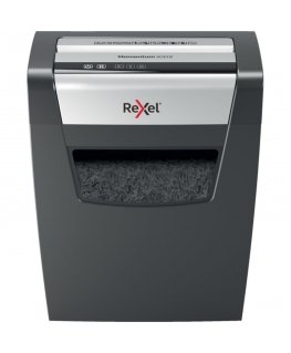 Rexel Momentum X312 paperisilppuri Silpuksi leikkaava musta, Harmaa