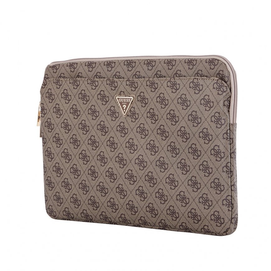 Сумка Guess Sleeve 14" Пион Карман Треугольник черный – 2