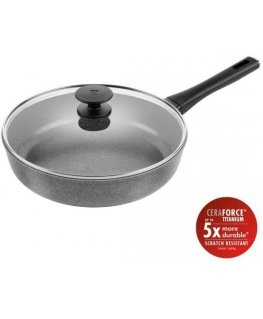 ZWILLING TERRENO PLUS Sautēšanas panna ar vāku - 28 cm, Pelēka