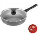 ZWILLING TERRENO PLUS Paistinpannu kannella - 28 cm, Harmaa ZWILLING TERRENO PLUS Paistinpannu kannella - 28 cm, Harmaa