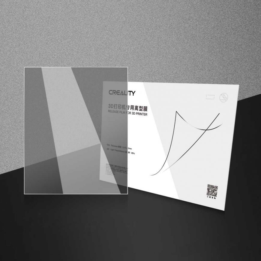 nFEP пленка 220×180×0.15мм предназначена для смоловых 3D принтеров CREALITY