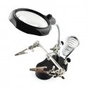 OEM Mounting Handle - Holder with Magnifying Glass and LED Lighting - ZD-126-2 OEM Mounting Handle - Holder with Magnifying Glass and LED Lighting - ZD-126-2