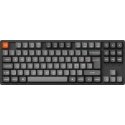 Keychron K8 MAX -näppäimistö langaton kolmen tilan kuuman vaihdon laite QMK/VIA Keychron erittäin ruskea Keychron K8 MAX -näppäimistö langaton kolmen tilan kuuman vaihdon laite QMK/VIA Keychron erittäin ruskea