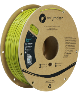 Polymaker PolyLite PLA - 1,75 mm - 1 kg - Oliivroheline