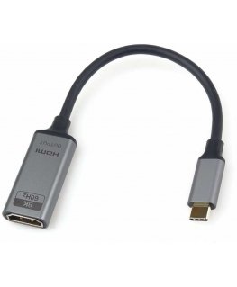 „PremiumCord“ USB-C–HDMI-adapteri, videon resoluutio 8K@60Hz, 4K@144Hz, 20 cm
